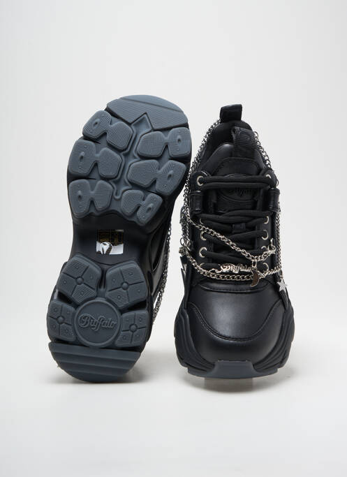 Baskets noir BUFFALO pour femme