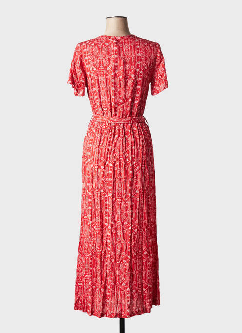 Robe longue rouge LA FEE MARABOUTEE pour femme