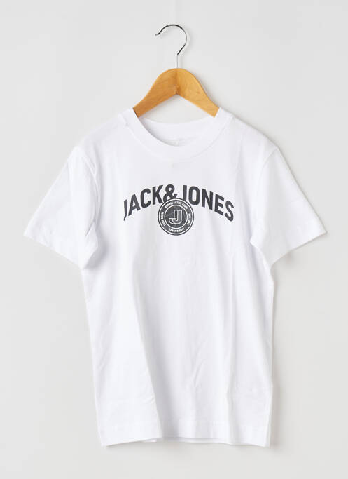 T-shirt blanc JACK & JONES pour garçon