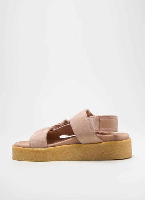 Sandales/Nu pieds beige CLARKS pour femme