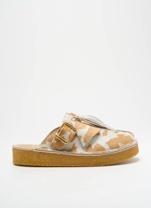 Sandales/Nu pieds marron CLARKS pour femme