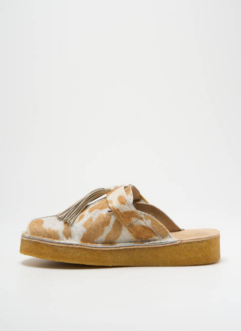 Sandales/Nu pieds marron CLARKS pour femme