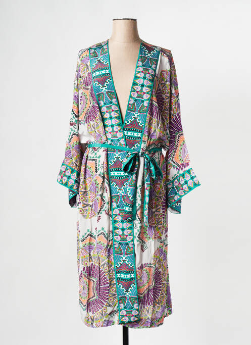 Veste kimono vert STELLA FOREST pour femme