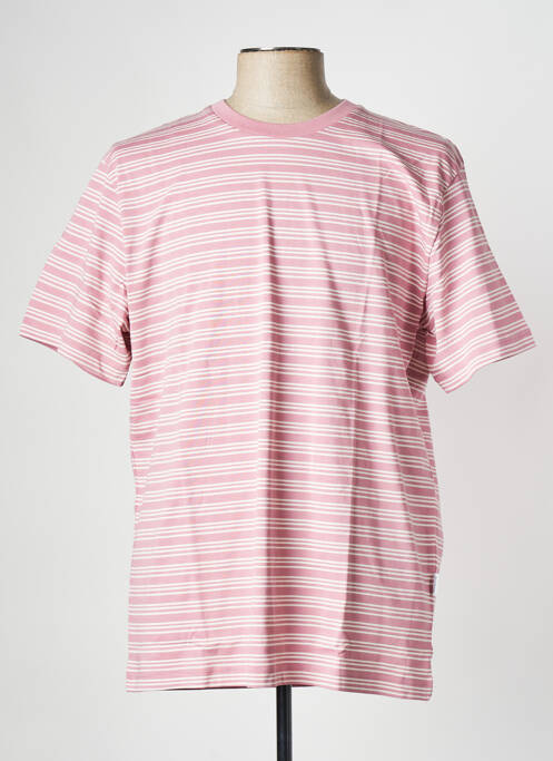 T-shirt rose SELECTED pour homme