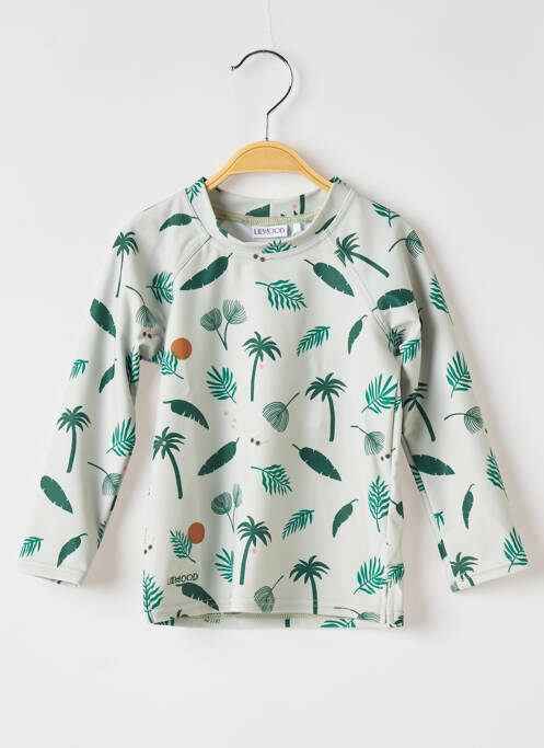 Haut de maillot de bain vert LIEWOOD pour enfant