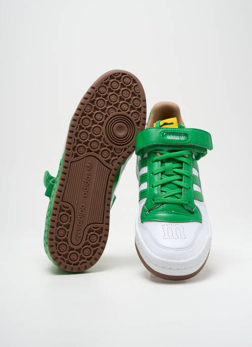 Baskets vert ADIDAS pour homme