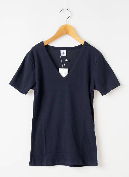 T-shirt bleu PETIT BATEAU pour femme
