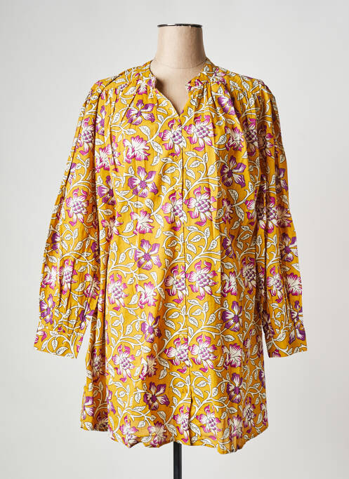 Robe courte or JOLIE JOLIE PAR PETITE MENDIGOTE pour femme