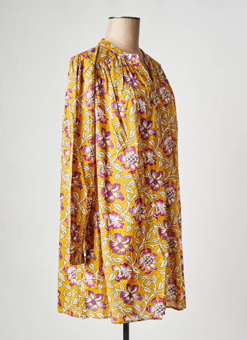 Robe courte or JOLIE JOLIE PAR PETITE MENDIGOTE femme