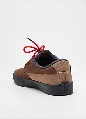 Baskets marron NIKE homme