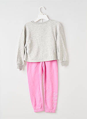 Ensemble de sport col rond rose NIKE fille