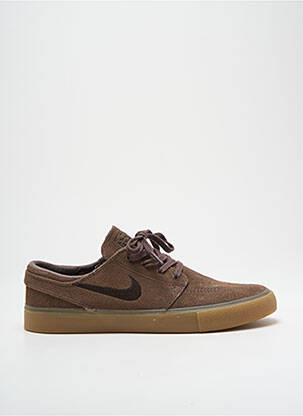 Baskets marron NIKE homme