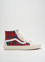 Baskets rouge VANS pour homme seconde vue