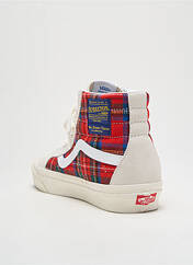 Baskets rouge VANS pour homme seconde vue