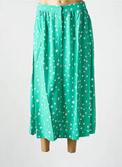 Jupe mi-longue vert GRACE & MILA pour femme seconde vue