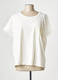 T-shirt col rond beige BREAL femme