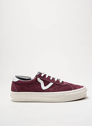 Baskets rouge VANS homme