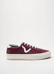 Baskets rouge VANS pour homme seconde vue
