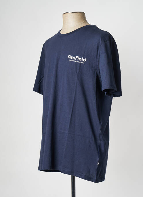 T-shirt bleu PENFIELD pour homme