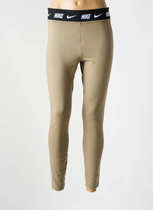 Legging beige NIKE pour femme