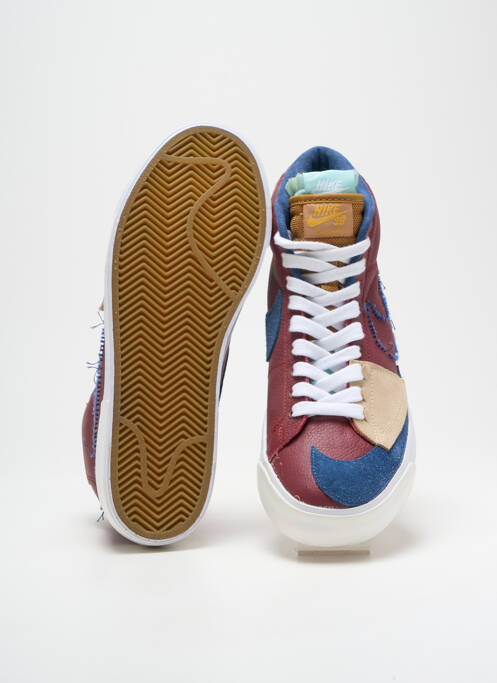 Baskets rouge NIKE pour homme