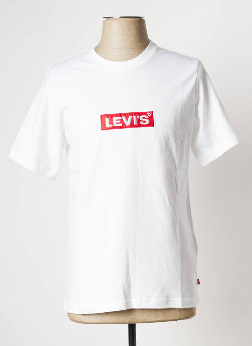 T-shirt blanc LEVIS pour homme