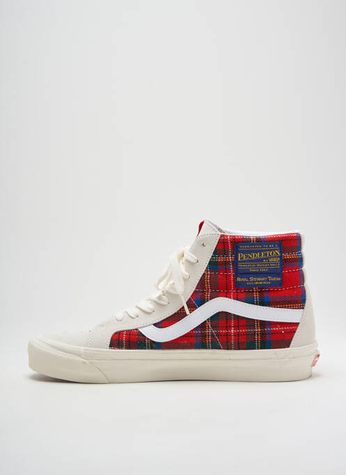 Baskets rouge VANS homme