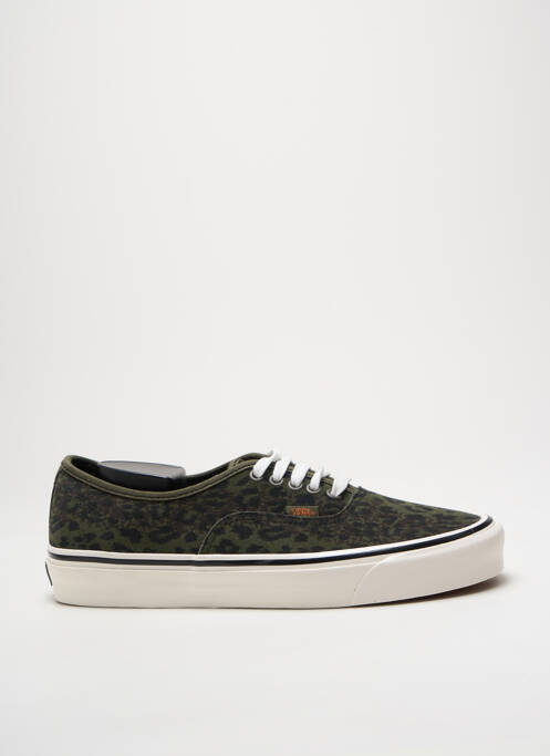 Baskets kaki VANS pour homme