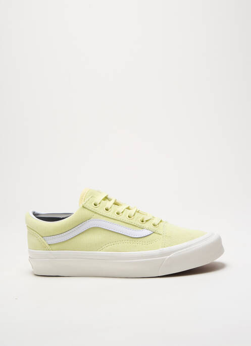 Baskets jaune VANS pour femme