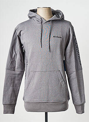 Sweat-shirt gris COLUMBIA homme