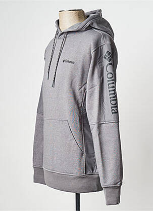 Sweat-shirt gris COLUMBIA homme