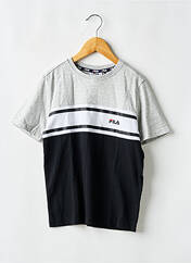 T-shirt gris FILA pour enfant seconde vue