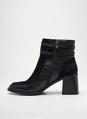 Bottines/boots bout rond bout rond noir KARSTON femme