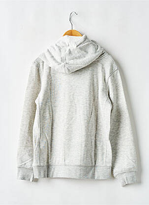 Sweat-shirt à capuche col rond gris NIKE garçon