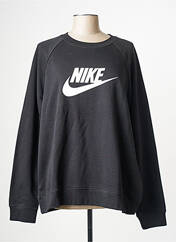 Sweat-shirt noir NIKE pour femme seconde vue