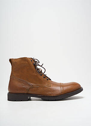 Bottines/Boots marron BASE LONDON pour homme