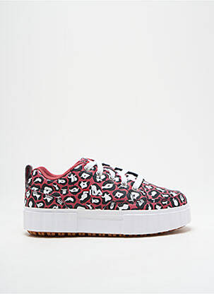 Baskets fermeture zippée bout rond multicolore FILA fille