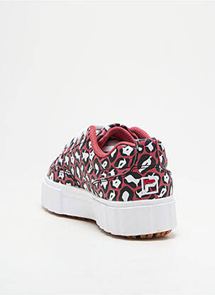 Baskets fermeture zippée bout rond multicolore FILA fille