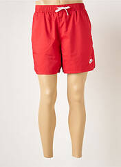 Short rouge NIKE pour homme seconde vue