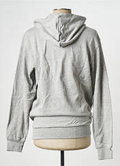 Sweat-shirt à capuche gris JACK & JONES pour homme seconde vue