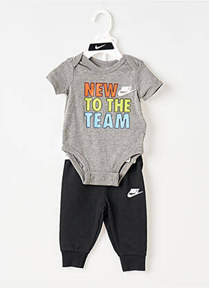 Ensemble de sport gris NIKE garçon