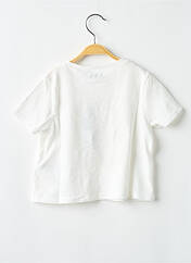 T-shirt blanc IKKS JUNIOR pour fille seconde vue