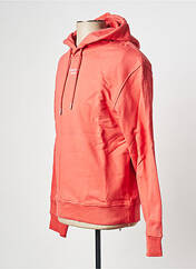 Sweat-shirt à capuche rouge CALVIN KLEIN pour homme seconde vue