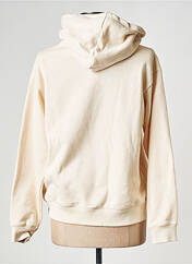 Sweat-shirt à capuche beige CHAMPION pour femme seconde vue