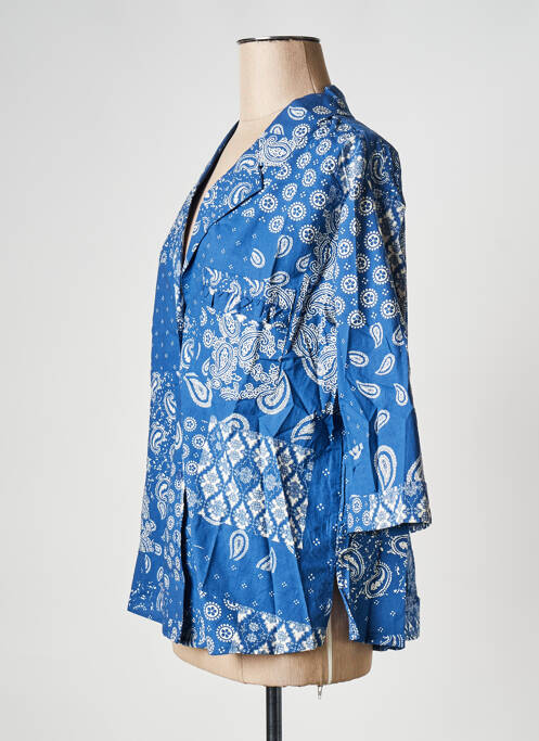 Chemisier bleu GRACE & MILA femme