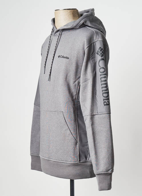 Sweat-shirt gris COLUMBIA homme
