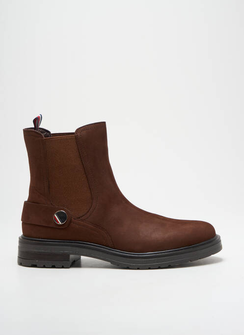 Bottines/Boots marron TOMMY HILFIGER pour femme