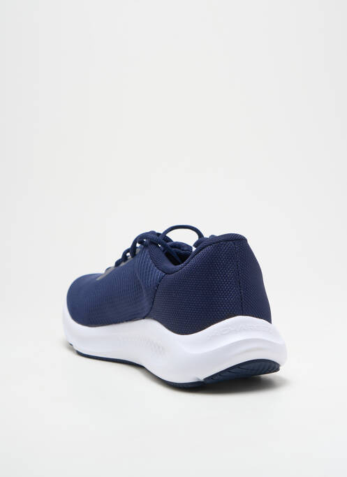 Baskets bleu UNDER ARMOUR pour homme
