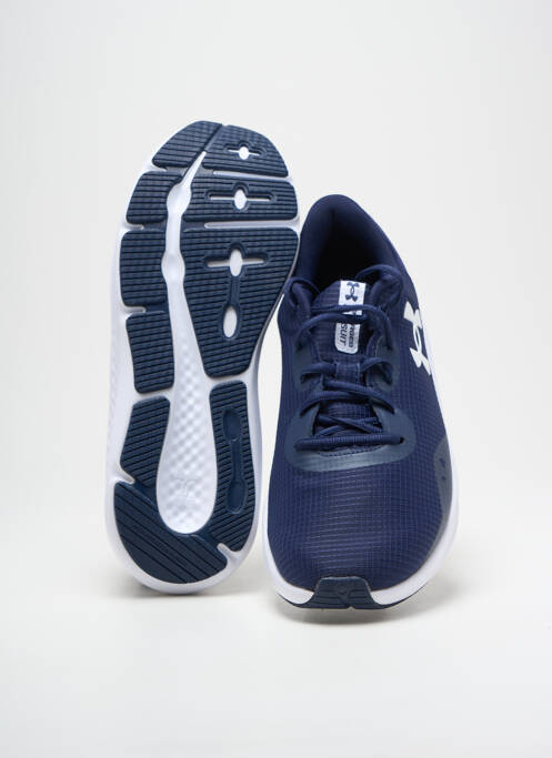 Baskets bleu UNDER ARMOUR pour homme