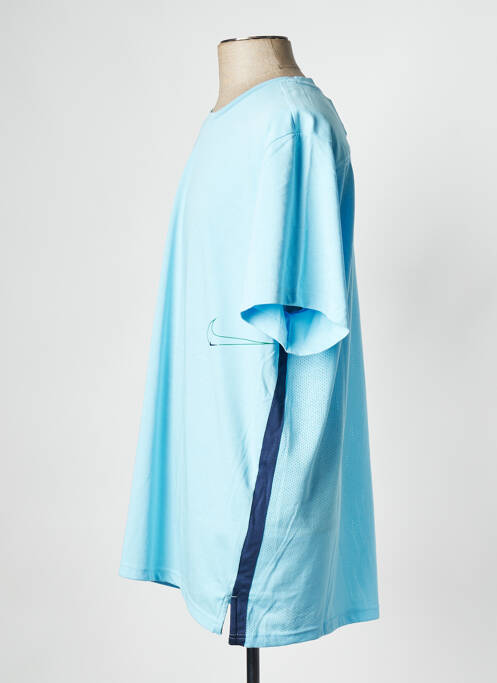 T-shirt bleu NIKE homme
